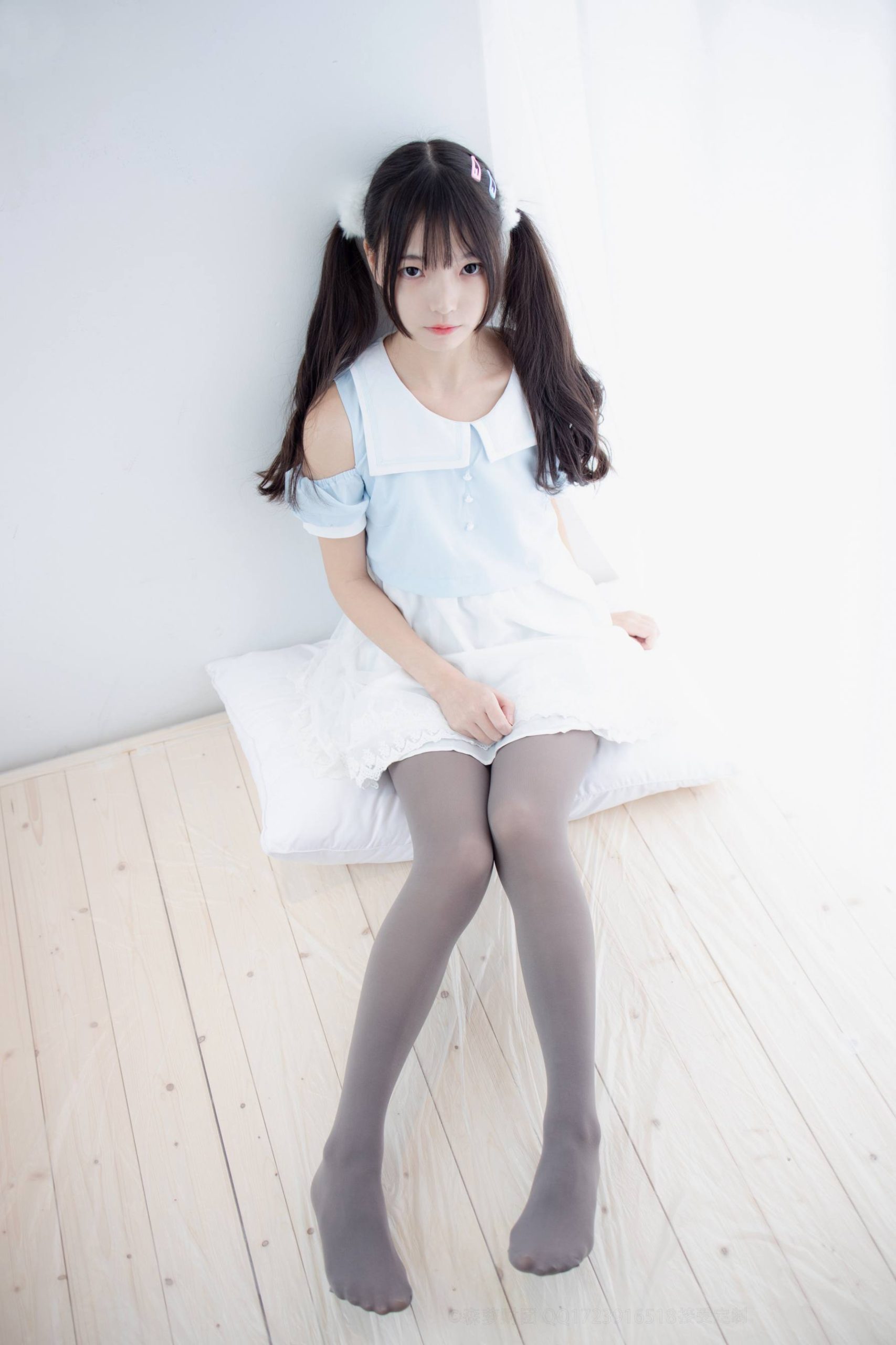 图片[2]-超级甜美的灰丝小姑娘【86P】20005-hasate摄影图片资源整理