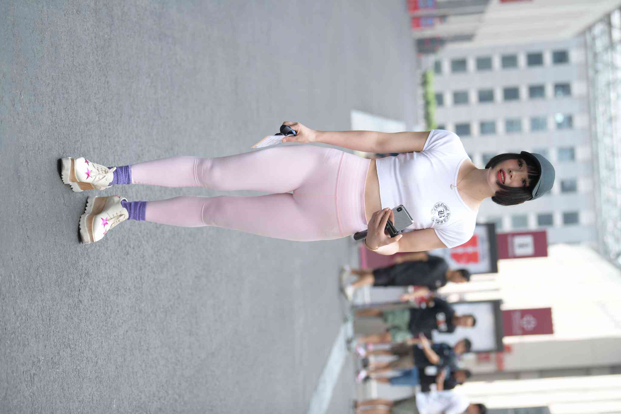 图片[2]-短发鸭舌帽时尚女生【102P】04022-hasate摄影图片资源整理