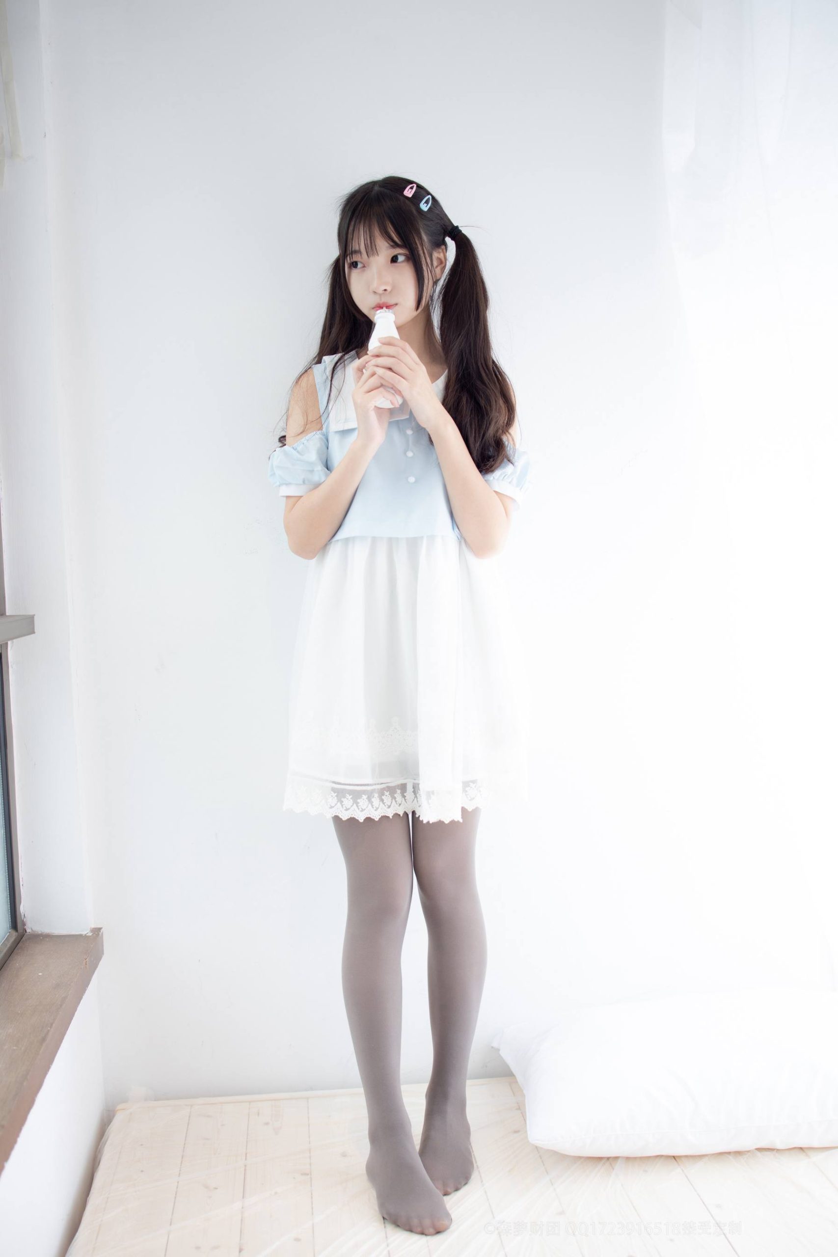 图片[6]-超级甜美的灰丝小姑娘【86P】20005-hasate摄影图片资源整理