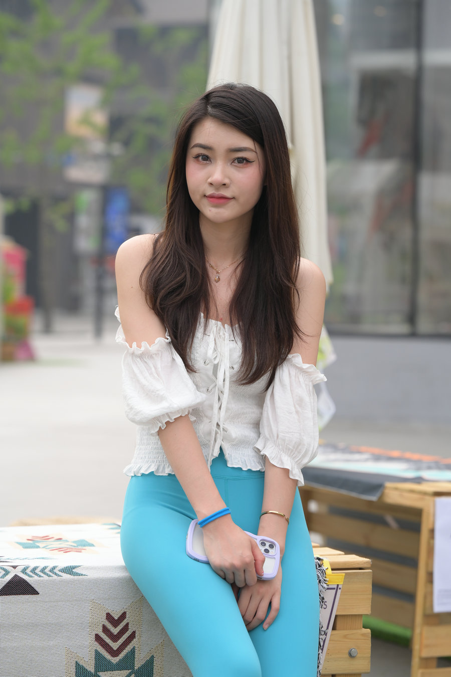 图片[2]-蓝色瑜伽裤漂亮女孩 J3299 769P-12.9GB-hasate摄影图片资源整理