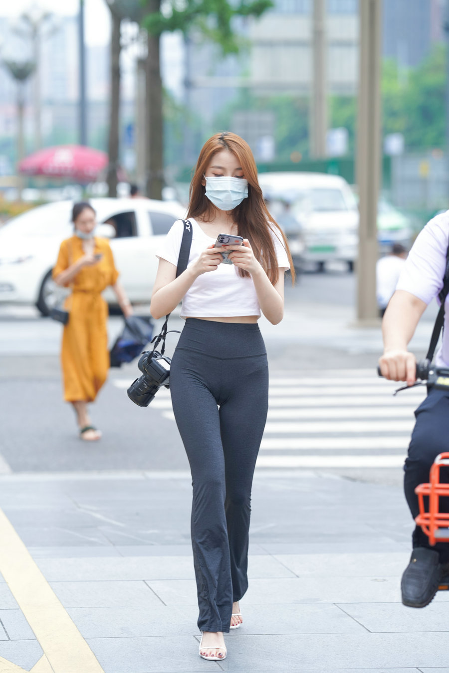 图片[3]-玩单反机的瑜伽裤女孩  J1270 498P5V-28.6GB-hasate摄影图片资源整理