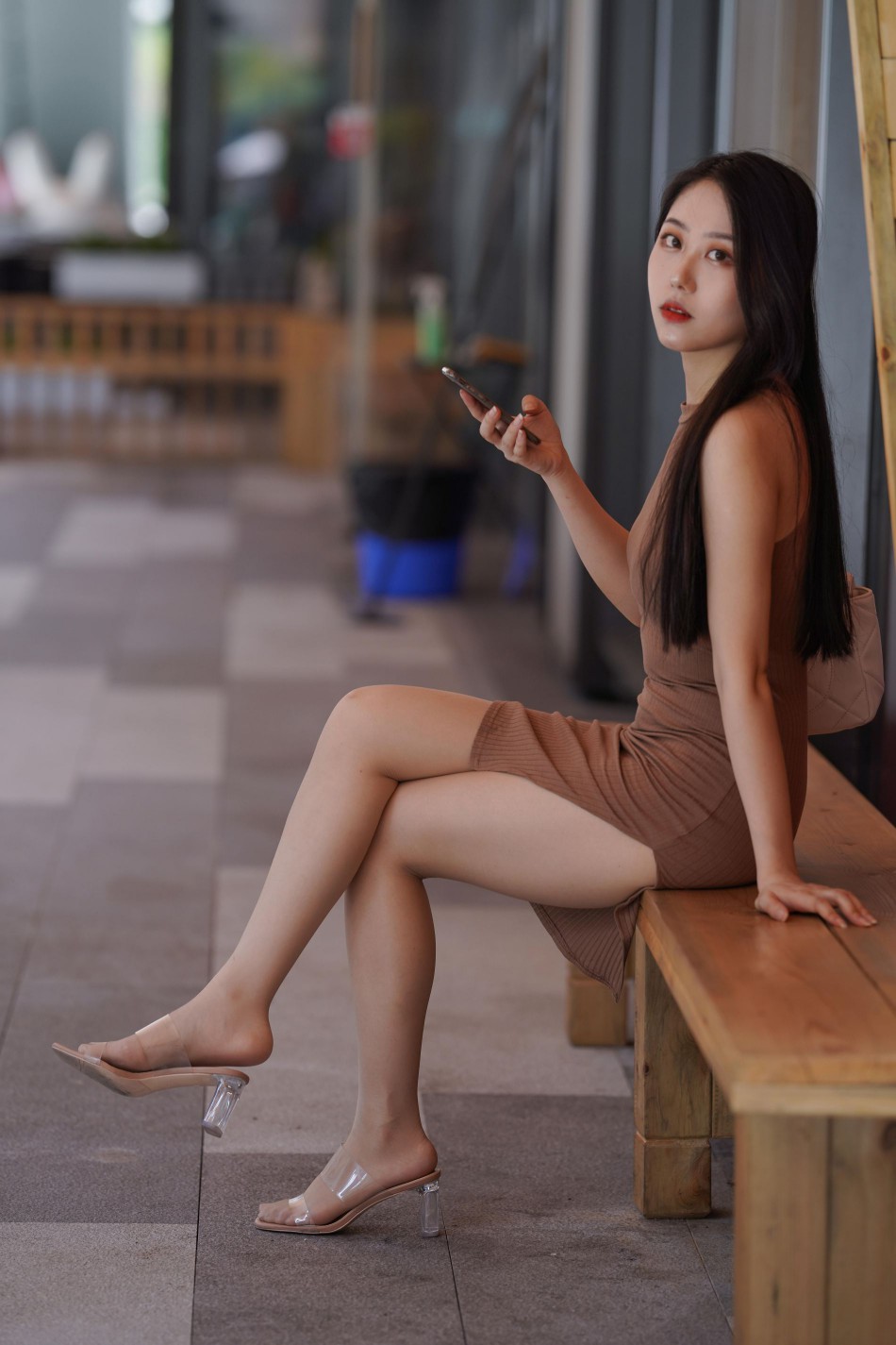图片[5]-超有女人味的姑娘短裙逛街【400P】00049-hasate摄影图片资源整理