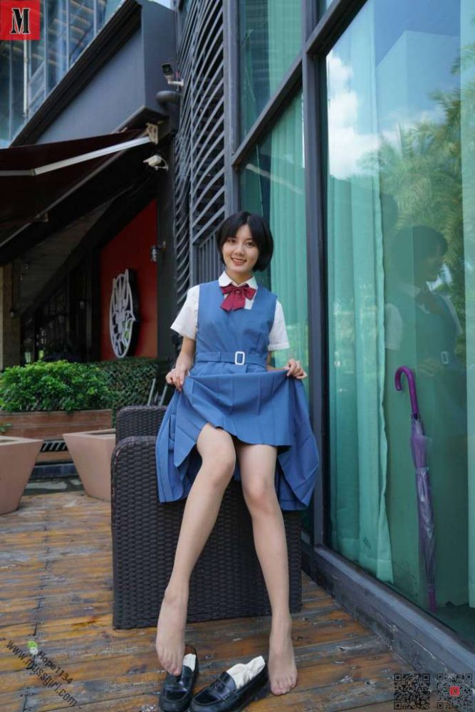 一副学生模样的短发姑娘【112P】20023-hasate摄影图片资源整理