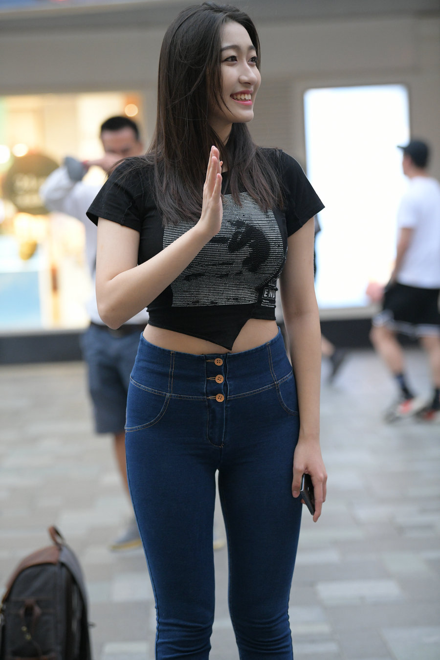 图片[1]-紧身牛仔裤女人J2784 240P-6.66GB-hasate摄影图片资源整理