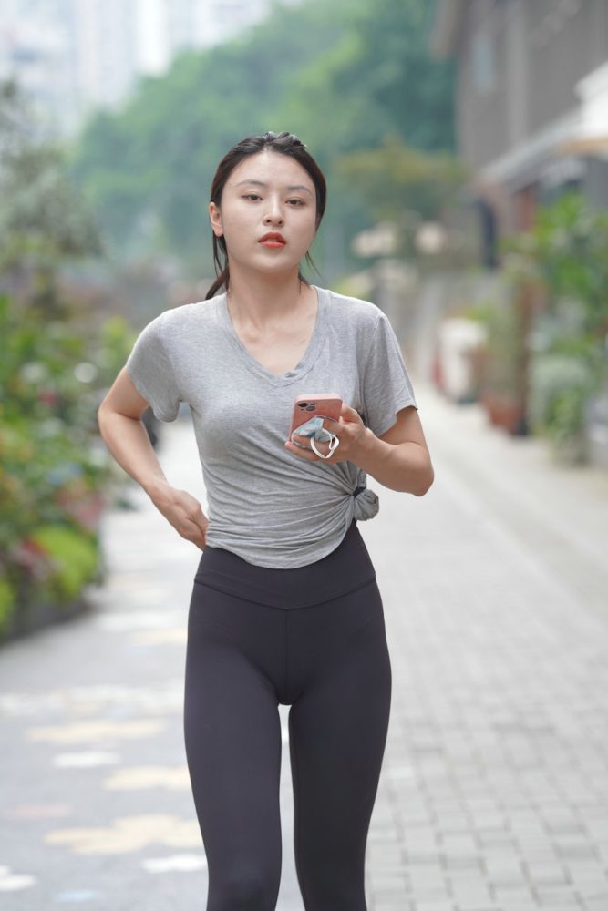 户外运动的瑜伽裤女孩J3008 845P2V-22.9GB-hasate摄影图片资源整理