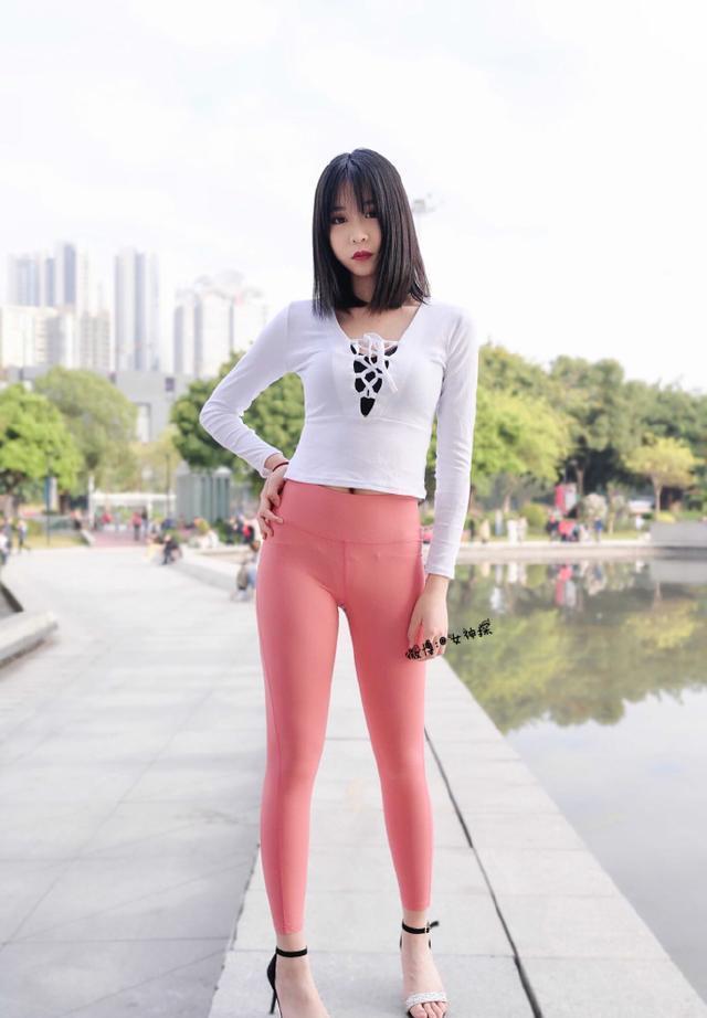 图片[2]-粉色瑜伽裤年轻女孩 J1311 417P17V-14.9GB-hasate摄影图片资源整理