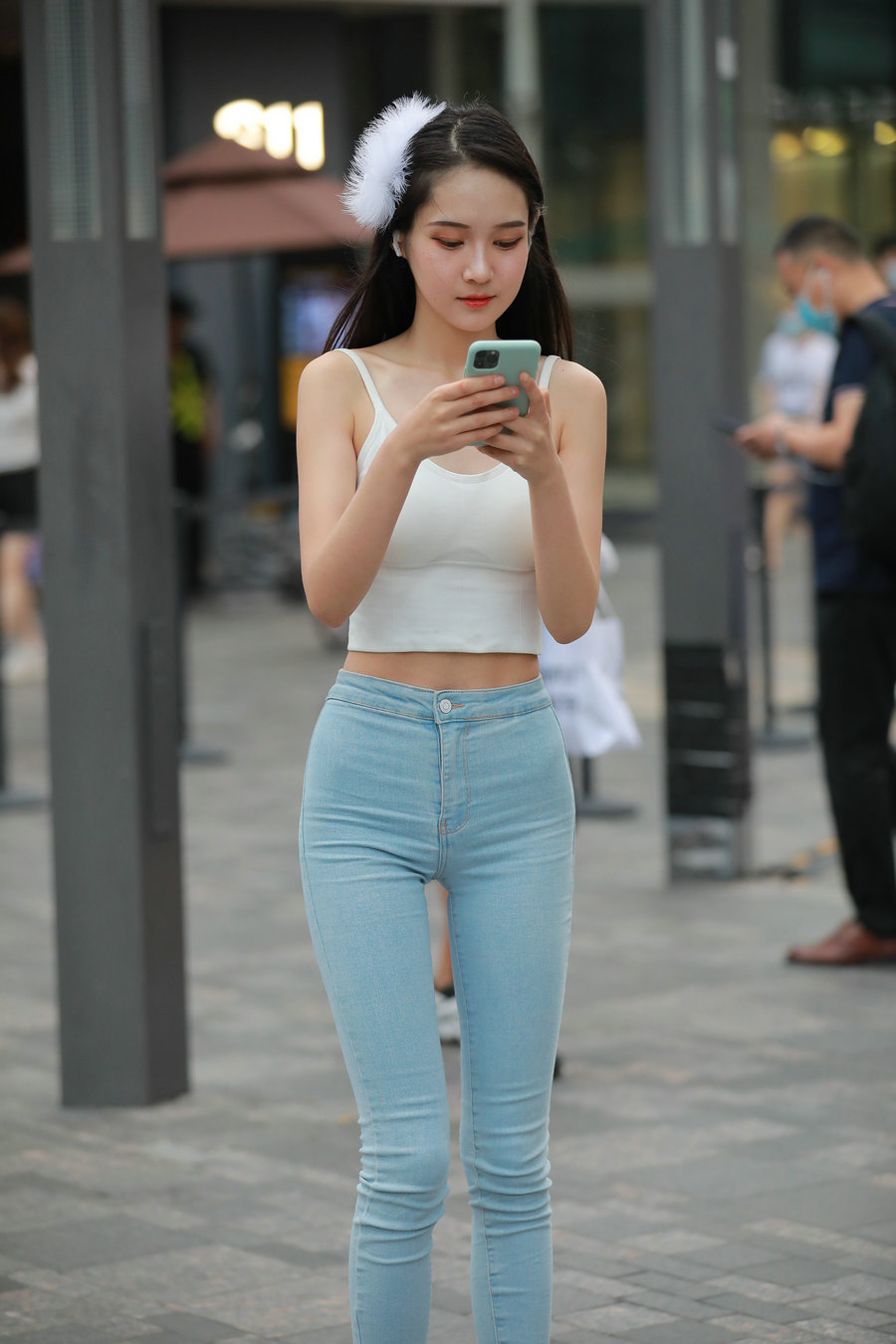 图片[3]-非常漂亮的牛仔裤女孩 J2144 98P1V-1.92GB-hasate摄影图片资源整理