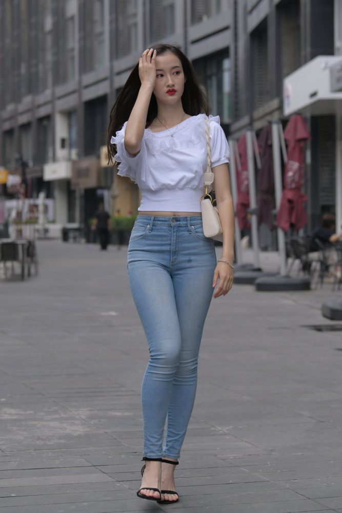 紧身牛仔裤女孩J2177 370P2V-19.4GB-hasate摄影图片资源整理