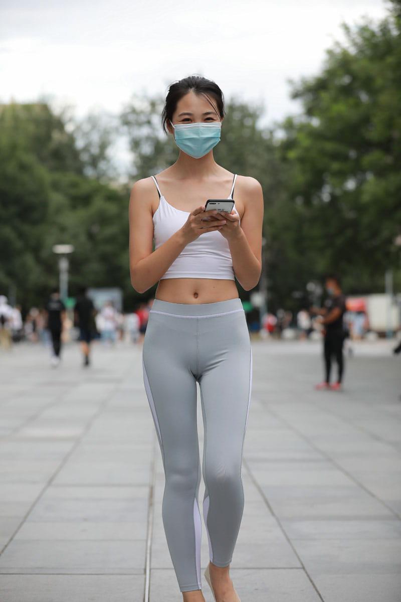 图片[4]-灰色瑜伽裤姑娘笑容超甜 J5074 180P2V-2.15GB-hasate摄影图片资源整理