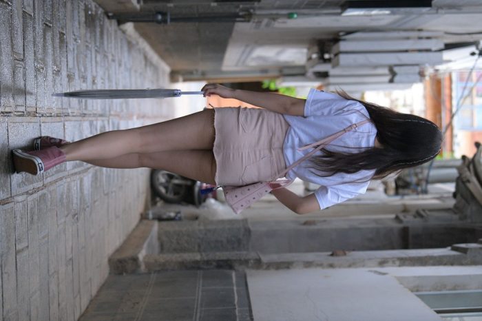 非常清纯甜美的短裙姑娘在逛街【458P】00052-hasate摄影图片资源整理